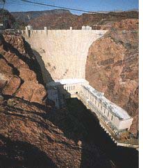 Hoover Dam - p grnsen mellem Arizona og Nevada